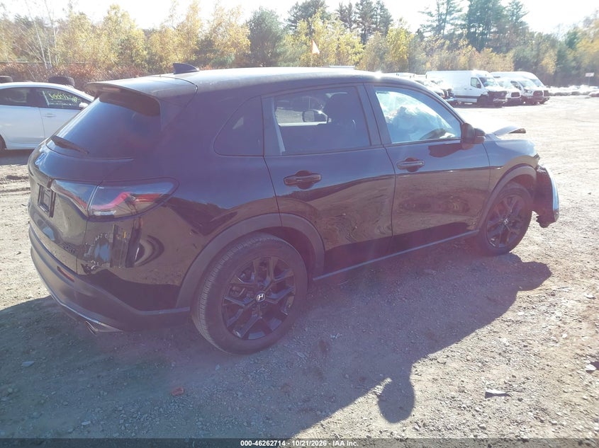 Vin: 3czrz2h53pm722217, lot: 46762783, honda hr-v awd sport 20234