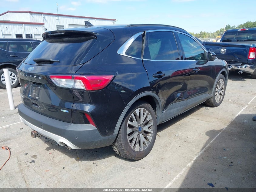 Vin: 1fmcu9j92lub15050, lot: 46762795, ford escape titanium 20204
