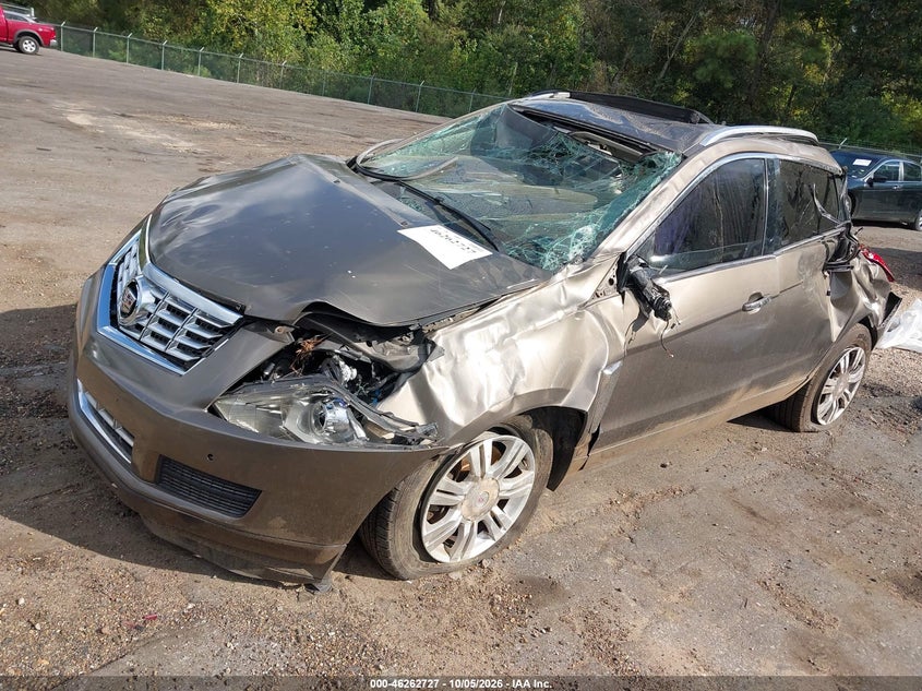 Vin: 3gyfnbe31es666630, lot: 46762796, cadillac srx luxury collection 20142