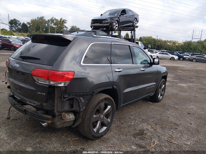 Vin: 1c4rjfbg0ec334455, lot: 46762810, jeep grand cherokee limited 20144