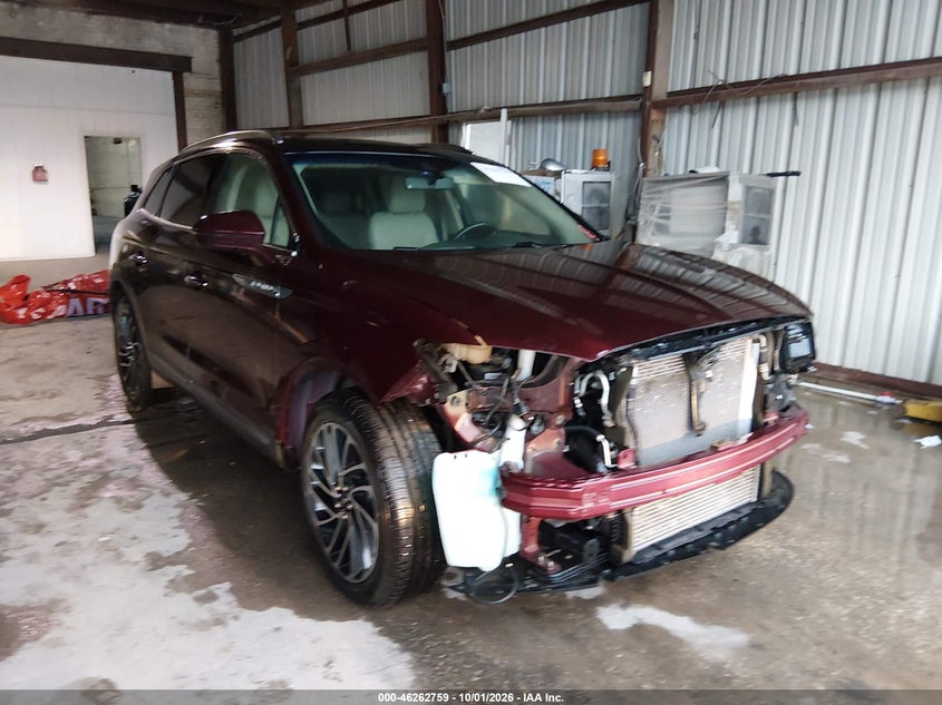2019 LINCOLN NAUTILUS RESERVE