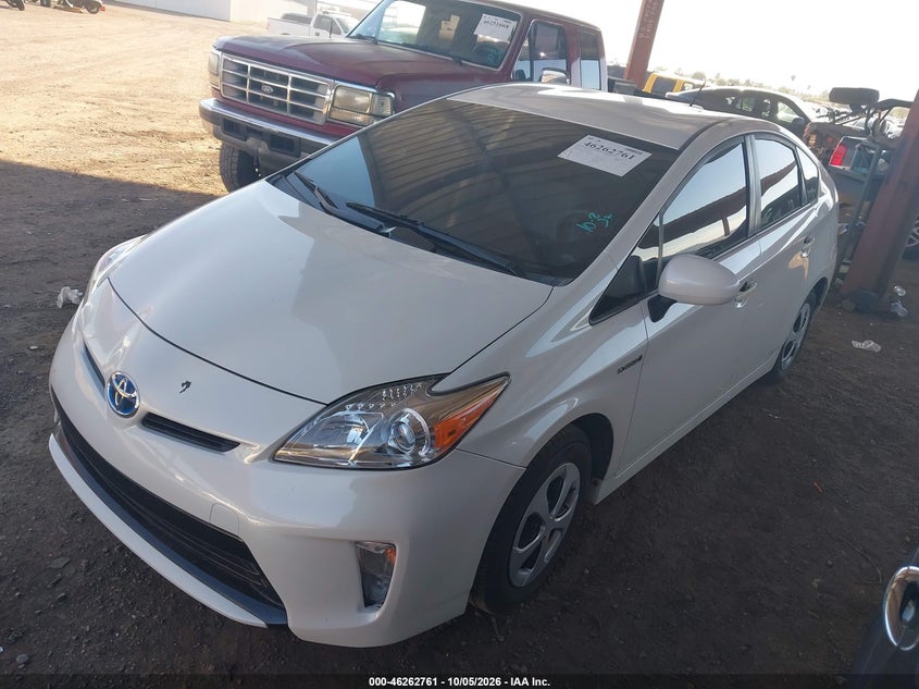 Vin: jtdkn3du5d5678213, lot: 46762830, toyota prius two 20132