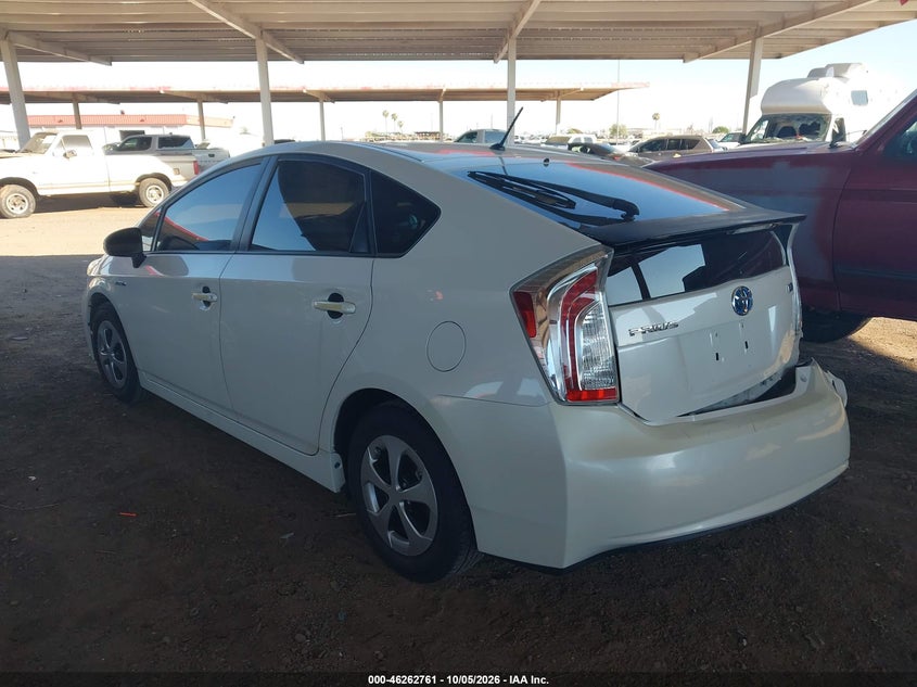 TOYOTA PRIUS 2013 VIN JTDKN3DU5D5678213
