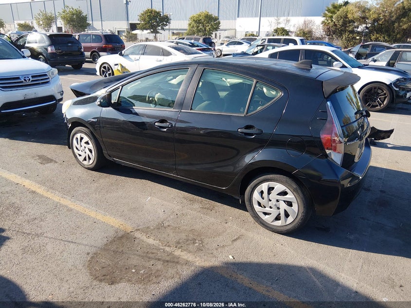 Vin: jtdkdtb3xg1120365, lot: 46762845, toyota prius c two 20163
