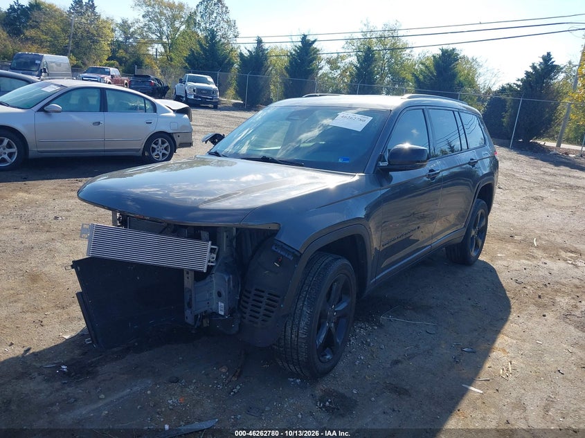 Vin: 1c4rjkagxp8809254, lot: 46762849, jeep grand cherokee l altitude 4x4 20232