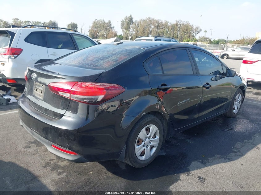 Vin: 3kpfl4a73je235943, lot: 46762863, kia forte lx 20184
