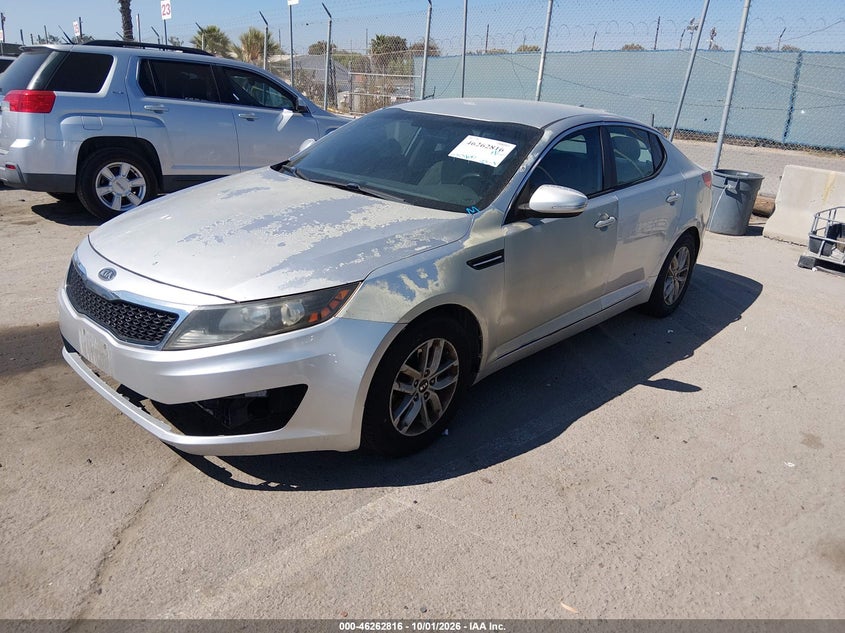 Vin: knagm4a70b5169301, lot: 46762885, kia optima lx 20112