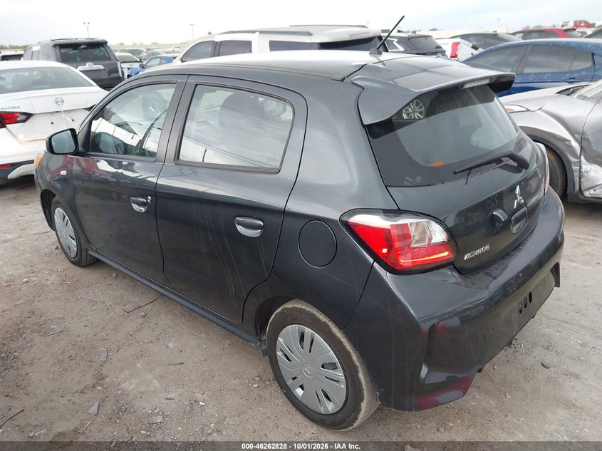 Vin: ml32auhj8rh023912, lot: 46762897, mitsubishi mirage es/le 20243