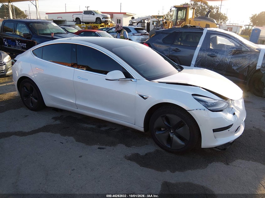 Vin: 5yj3e1ea5lf717828, lot: 46762900, tesla model 3 standard range plus rear-wheel drive/standard range rear-wheel drive 20201