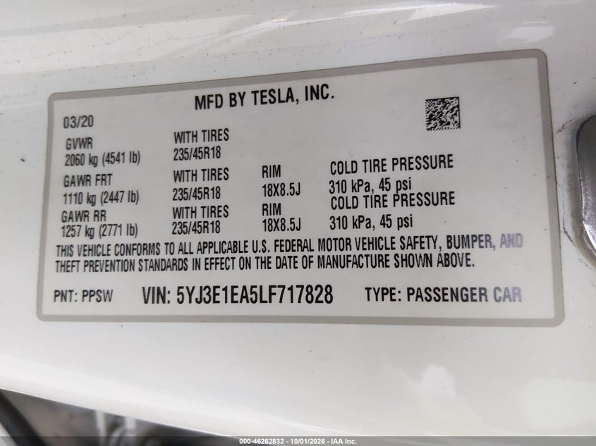 TESLA MODEL 3 - zdjęcie 9