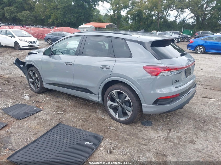 Vin: wa1m2bfz7pp001980, lot: 46762901, audi q4 e-tron prestige 50 quattro 20233