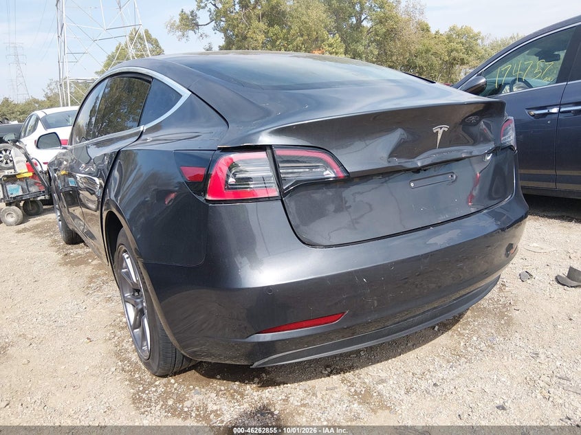 Vin: 5yj3e1eaxlf590333, lot: 46762923, tesla model 3 standard range plus rear-wheel drive/standard range rear-wheel drive 20203