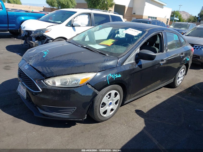 Vin: 1fadp3e25gl225585, lot: 46762925, ford focus s 20162