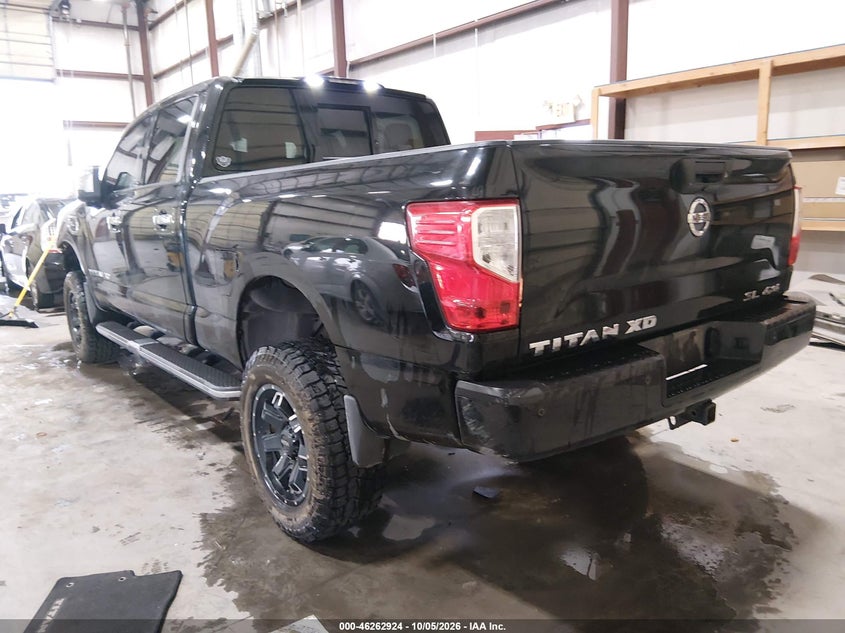 Vin: 1n6aa1f48hn501313, lot: 46762993, nissan titan xd sl gas 20173