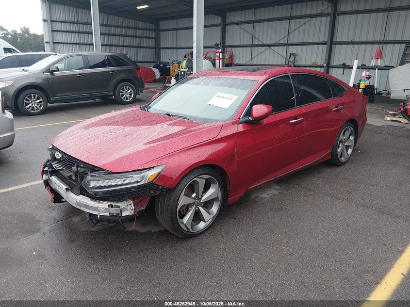 Vin: 1hgcv1f92ja216164, lot: 46763018, honda accord touring 20182