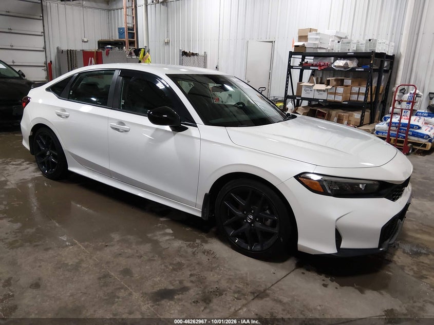 Vin: 2hgfe2f55sh516283, lot: 46763035, honda civic sport 20251
