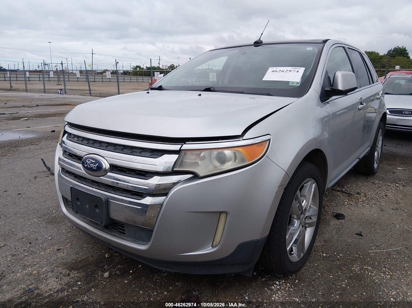 Vin: 2fmdk3kc9bba33936, lot: 46763043, ford edge limited 20112