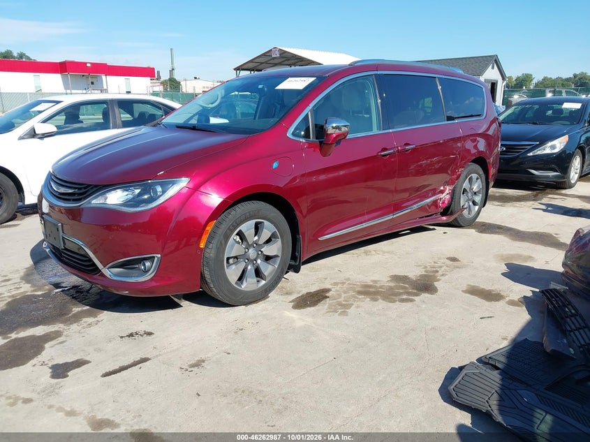 Vin: 2c4rc1n7xjr152501, lot: 46763056, chrysler pacifica hybrid limited 20182