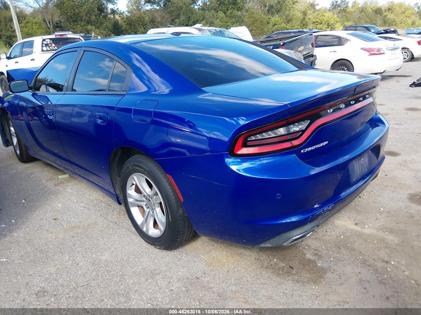Vin: 2c3cdxbg9lh117956, lot: 46763085, dodge charger sxt rwd 20203