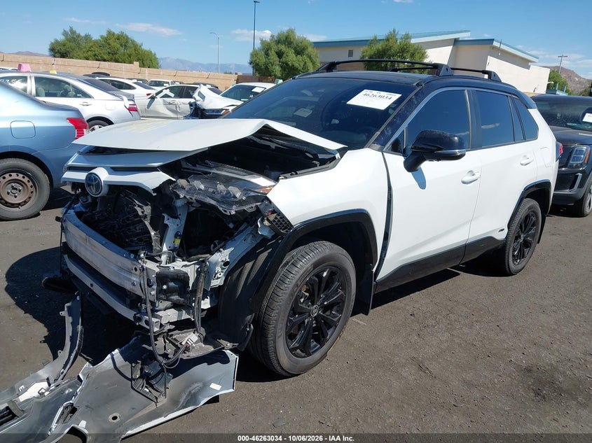 Vin: jtme6rfv6pd547269, lot: 46763103, toyota rav4 hybrid xse 20232