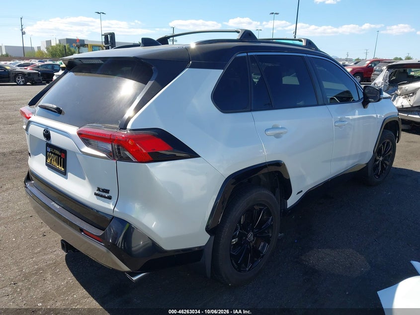 Vin: jtme6rfv6pd547269, lot: 46763103, toyota rav4 hybrid xse 20234