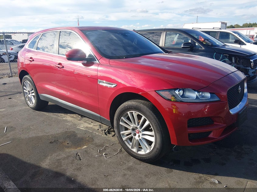 Vin: sadck2bv1ha884942, lot: 46763104, jaguar f-pace 35t prestige 20171