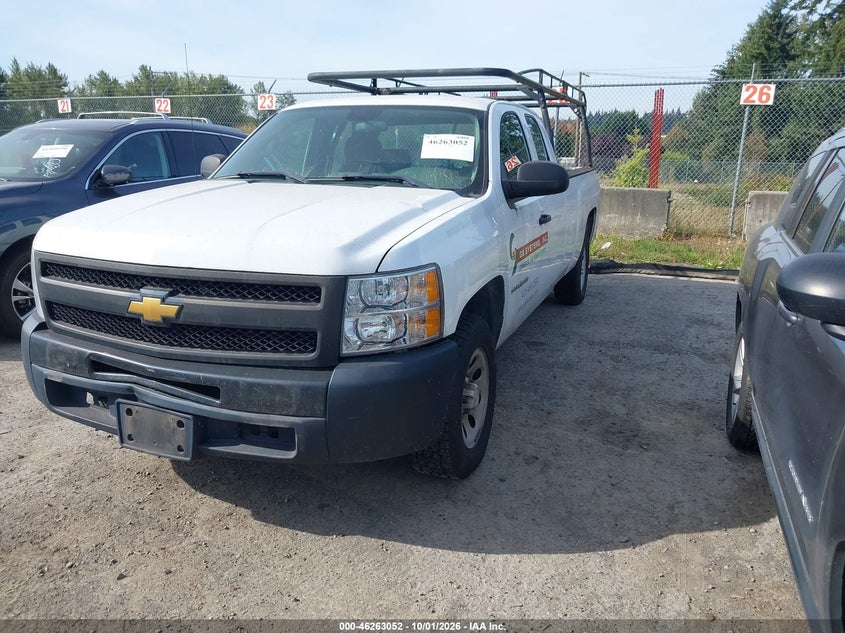 Vin: 1gcrcpe00dz109009, lot: 46763121, chevrolet silverado 1500 work truck 20132