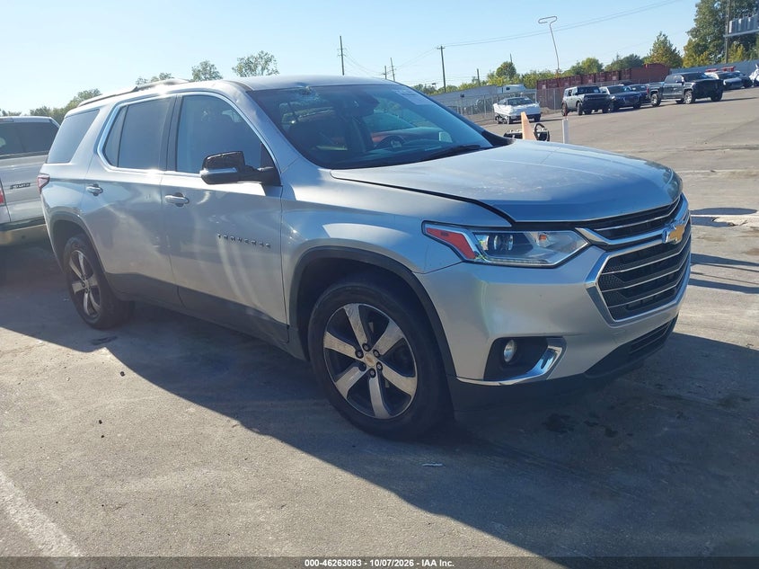 Vin: 1gnerhkw4mj162877, lot: 46763152, chevrolet traverse fwd lt leather 20211