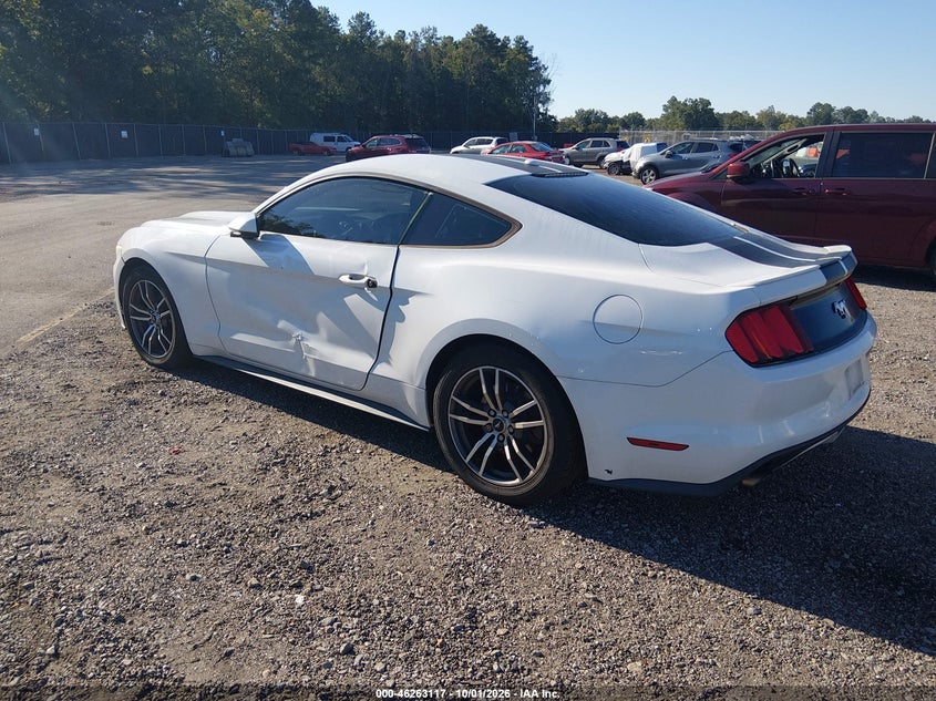 Vin: 1fa6p8th8f5314115, lot: 46763186, ford mustang ecoboost 20153