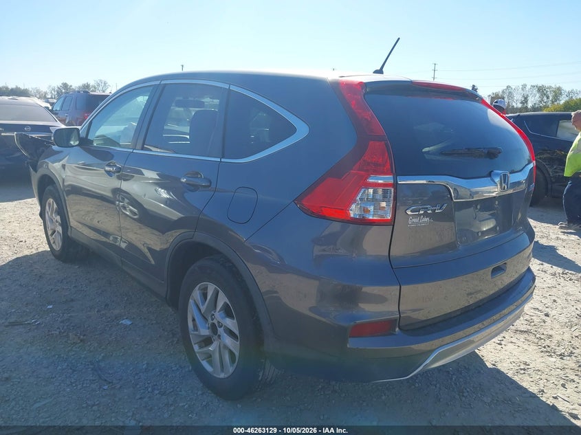 Vin: 2hkrm4h5xgh636392, lot: 46763198, honda cr-v ex 20163