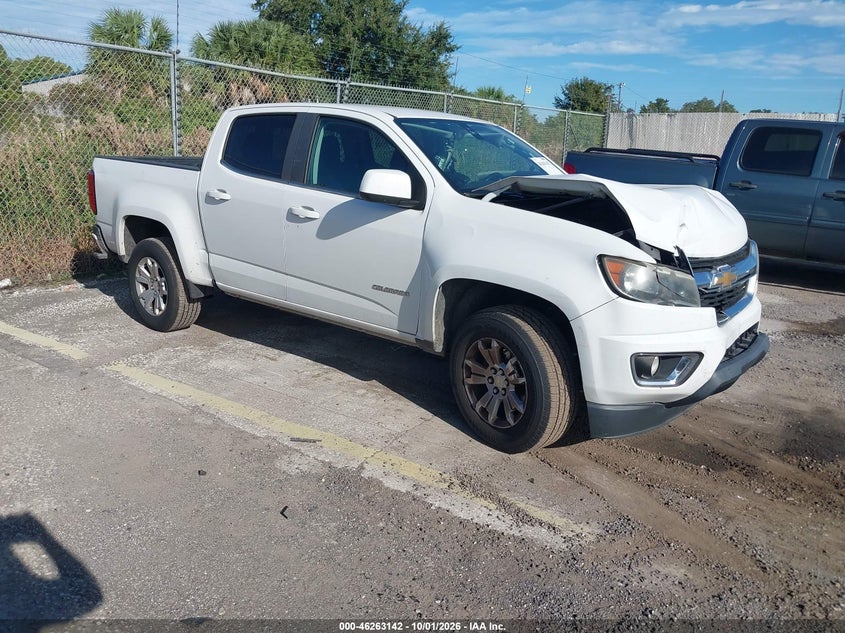 Vin: 1gcgscen9j1151784, lot: 46763210, chevrolet colorado lt 20181