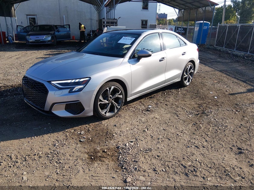 Vin: wauhudgy0pa050425, lot: 46763213, audi a3 premium plus 40 tfsi quattro s tronic 20232