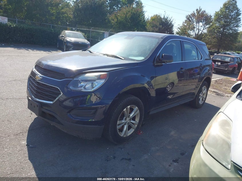 CHEVROLET EQUINOX 2016 VIN 2GNALBEK5G6331327