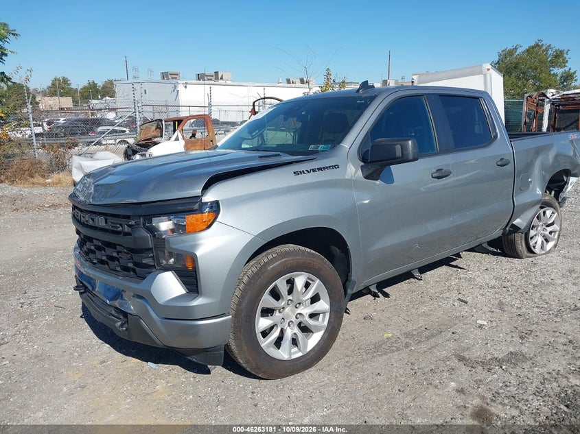 Vin: 1gcpkbek5tz125042, lot: 46763250, chevrolet silverado 1500 4wd  standard bed custom 20262