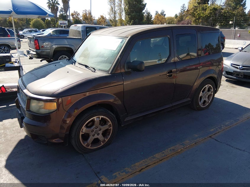 HONDA ELEMENT 2007 VIN 5J6YH17987L014432