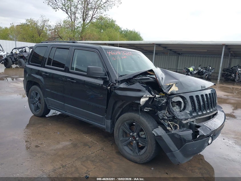 Vin: 1c4njpba5fd343647, lot: 46763270, jeep patriot altitude edition 20151