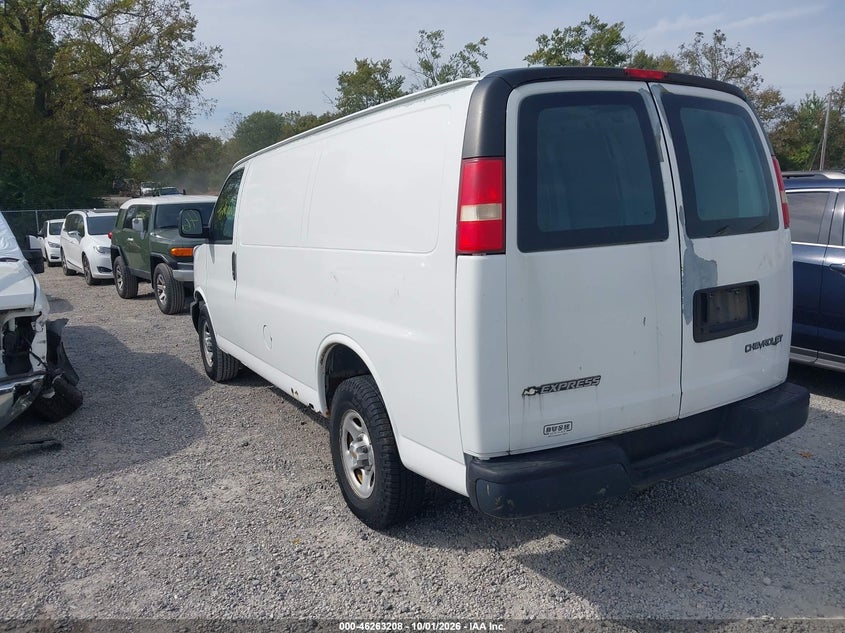 CHEVROLET EXPRESS 2003 VIN 1GCFG15X031131770