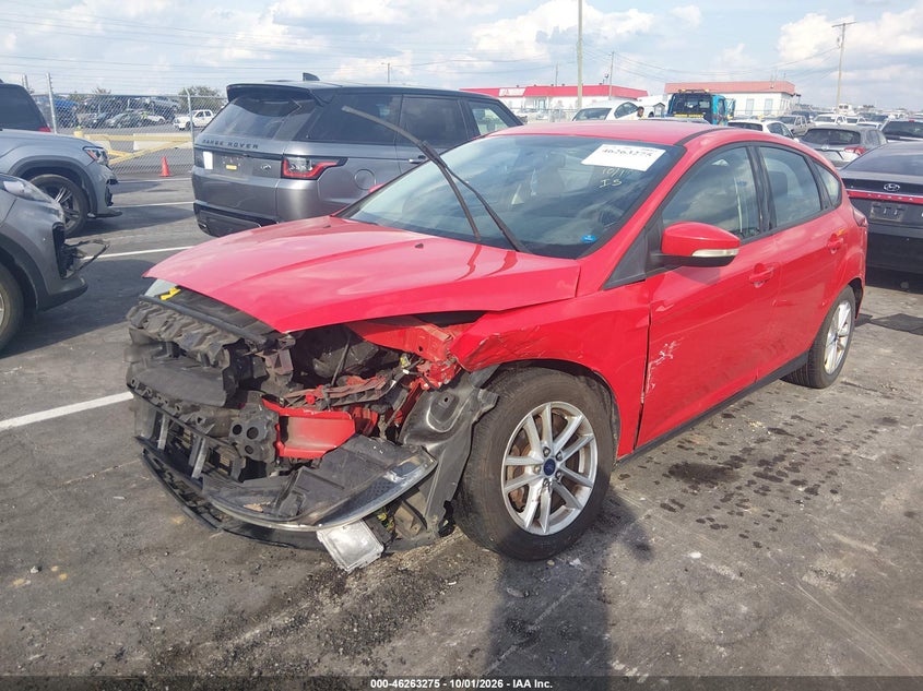 Vin: 1fadp3k2xfl302311, lot: 46763344, ford focus se 20152