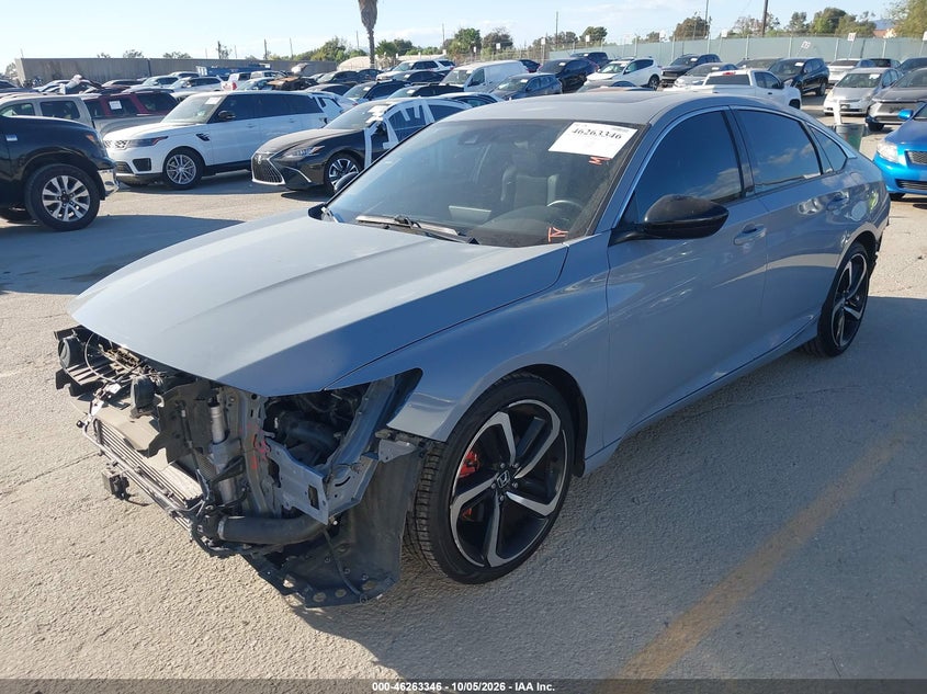 Vin: 1hgcv2f3xna018262, lot: 46763415, honda accord sport 2.0t 20222