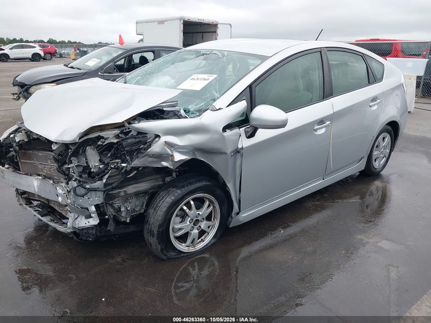 Vin: jtdkn3du1b1374834, lot: 46763429, toyota prius two 20112