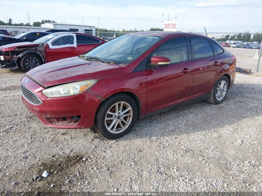 Vin: 1fadp3f25gl360953, lot: 46763446, ford focus se 20162