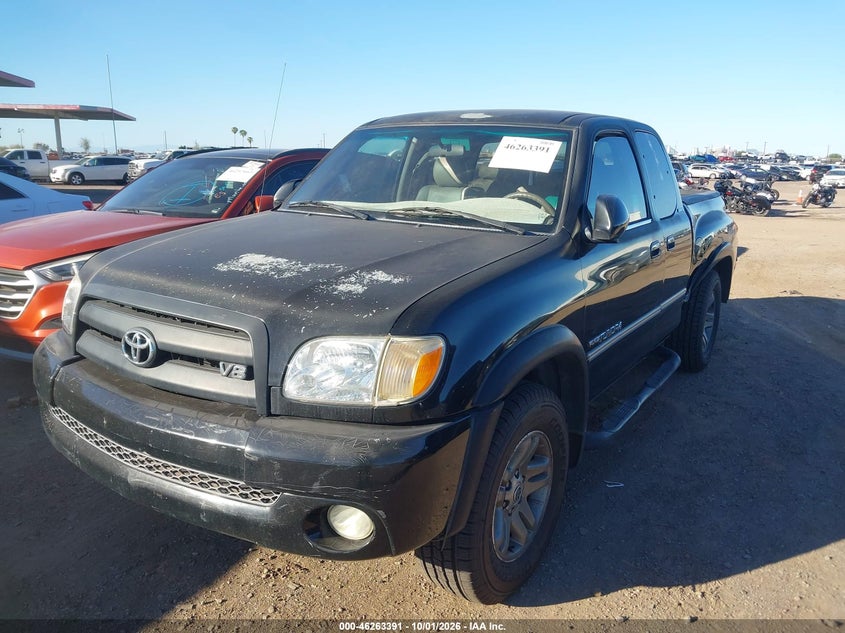 2005 Toyota Tundra Limited V8, Обычный износ, IAAI, VIN 5TBRT38155S469417 — фото 2