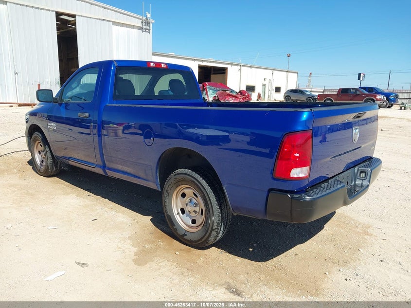 Vin: 3c6jr6dgxkg504971, lot: 46763486, ram 1500 classic tradesman  4x2 8' box 20193