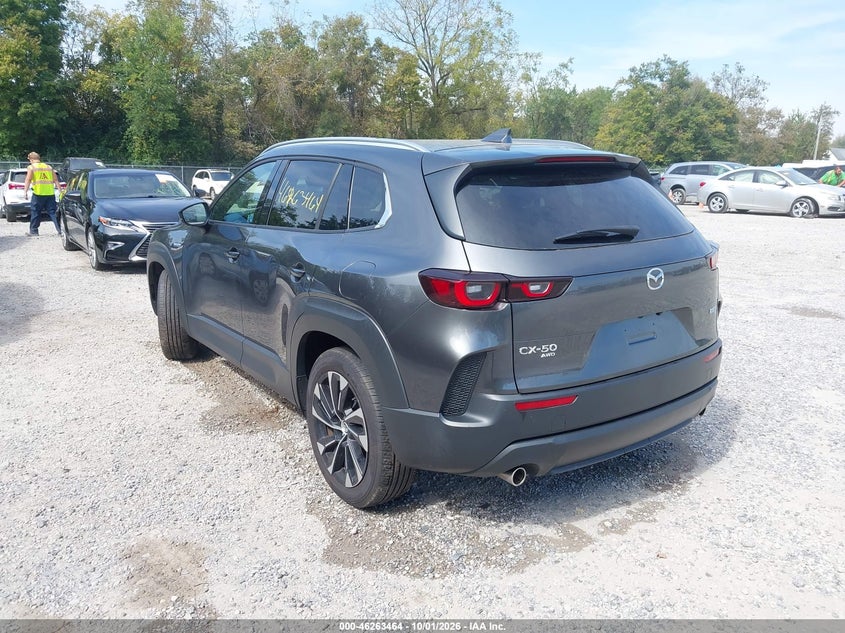 Vin: 7mmvaaew4sn118757, lot: 46763533, mazda cx-50 hybrid premium plus package 20253