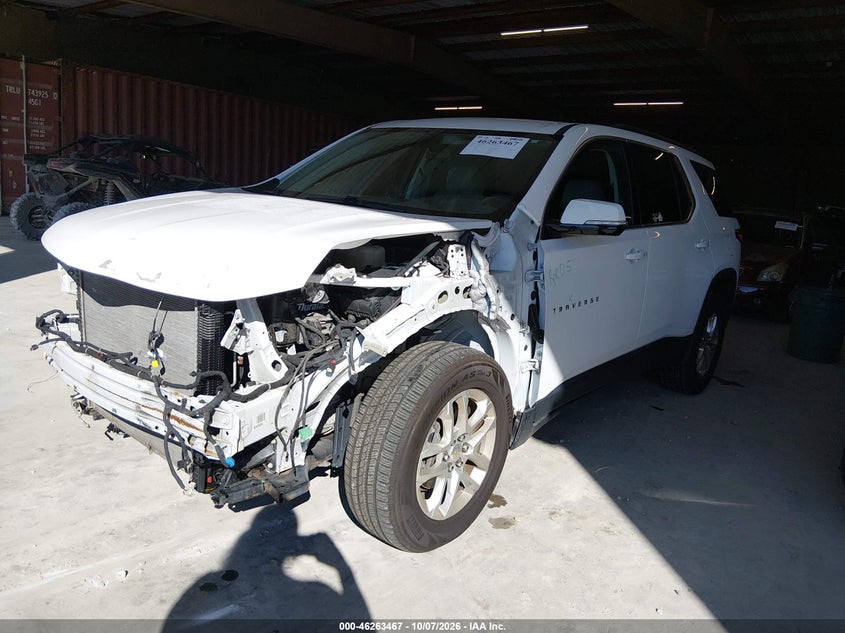 Vin: 1gnevgkw7kj232312, lot: 46763536, chevrolet traverse 1lt 20192