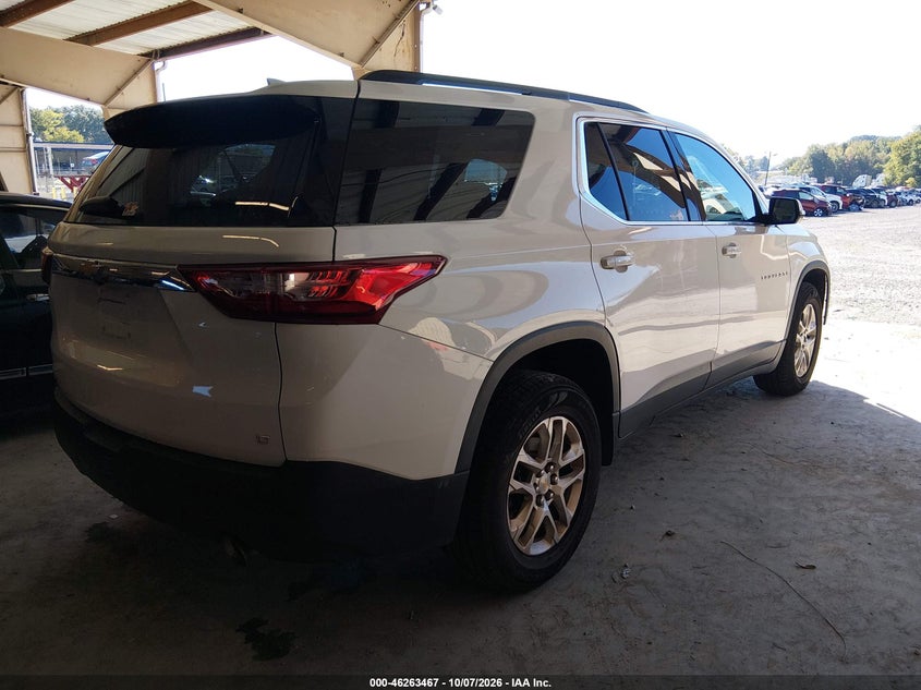 Vin: 1gnevgkw7kj232312, lot: 46763536, chevrolet traverse 1lt 20194