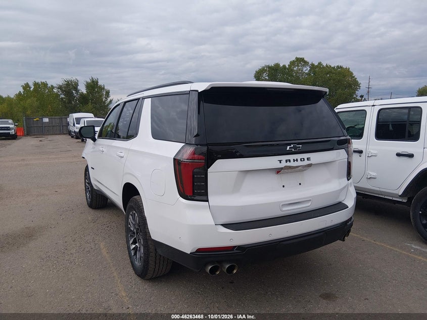 Vin: 1gns6pkd2tr177351, lot: 46763537, chevrolet tahoe 4wd z71 20263