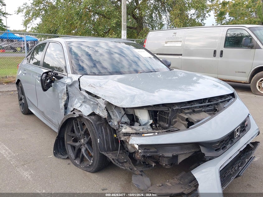 Vin: 2hgfe1e50nh474878, lot: 46763547, honda civic si sedan 20221