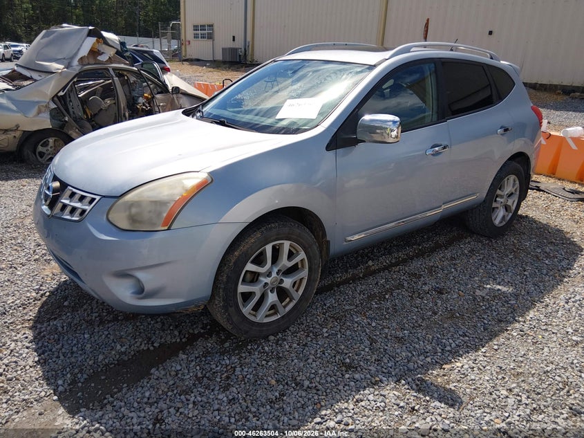 Vin: jn8as5mt2dw014960, lot: 46763573, nissan rogue sv w/sl pkg 20132