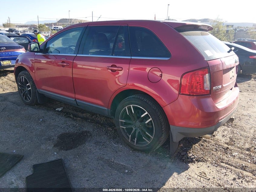 Vin: 2fmdk3kc2bba67703, lot: 46763575, ford edge limited 20113